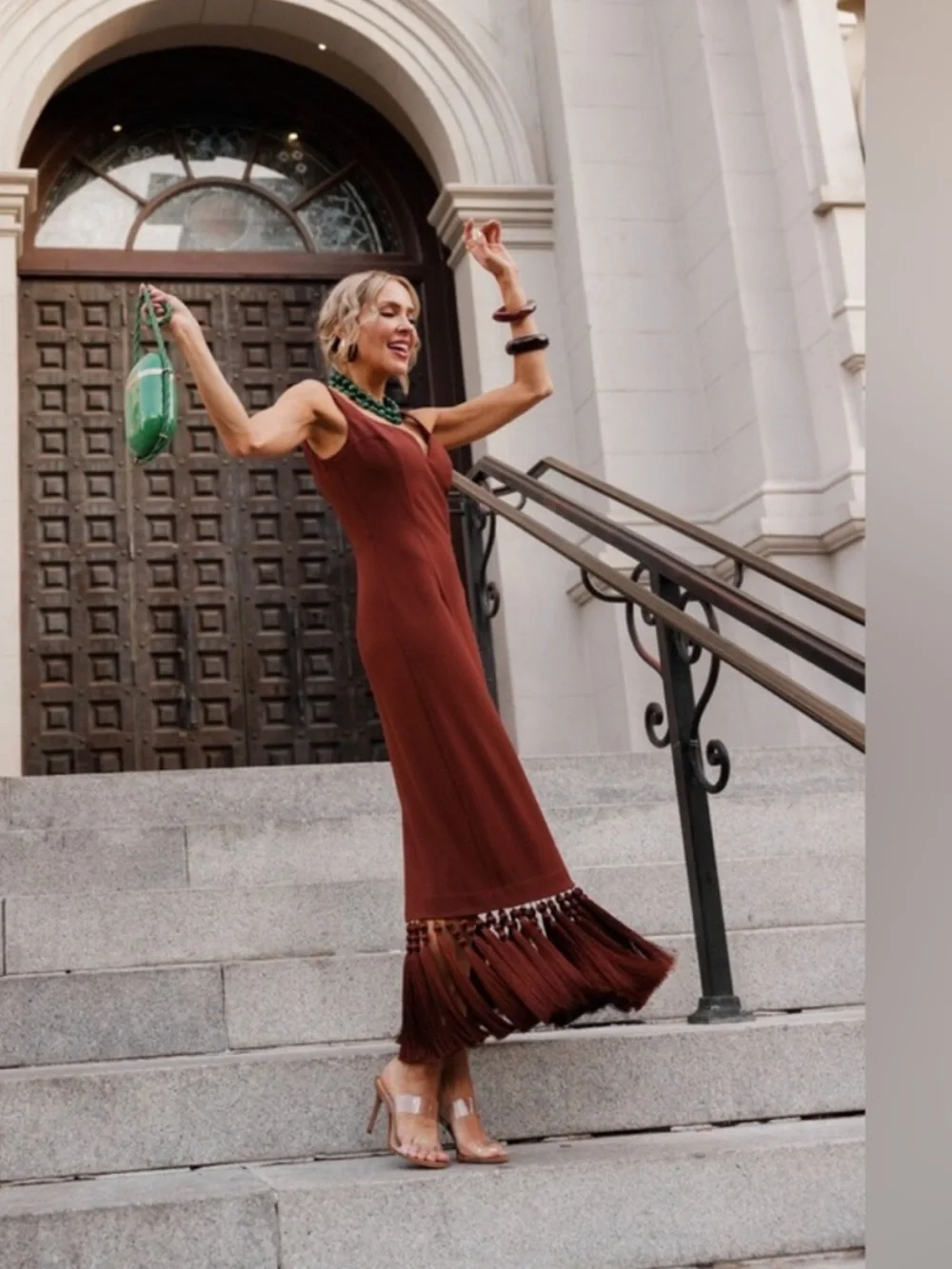 NWT Antonio Melani Vanessa
Sweetheart Sleeveless Tassel
Sheath Dress - Picture 3 of 11